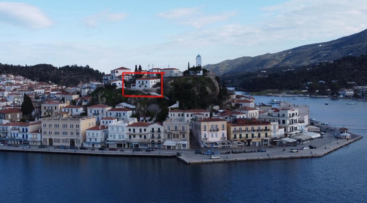 Kasteli Suite Poros Town ภายนอก รูปภาพ